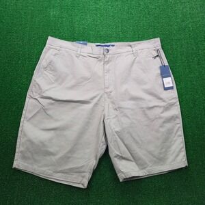 Desert Dunes Shorts Mens 42 Dusty Grey Chino Stretch Twill Golf Casual NWT